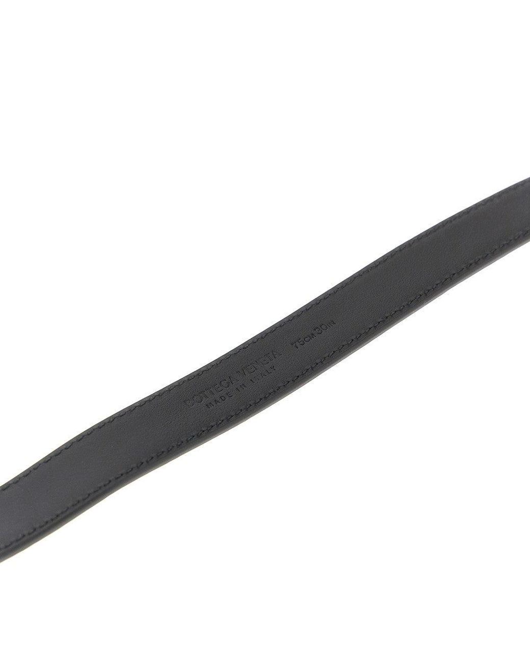 Bottega Veneta Black 'Knot' Leather Belt