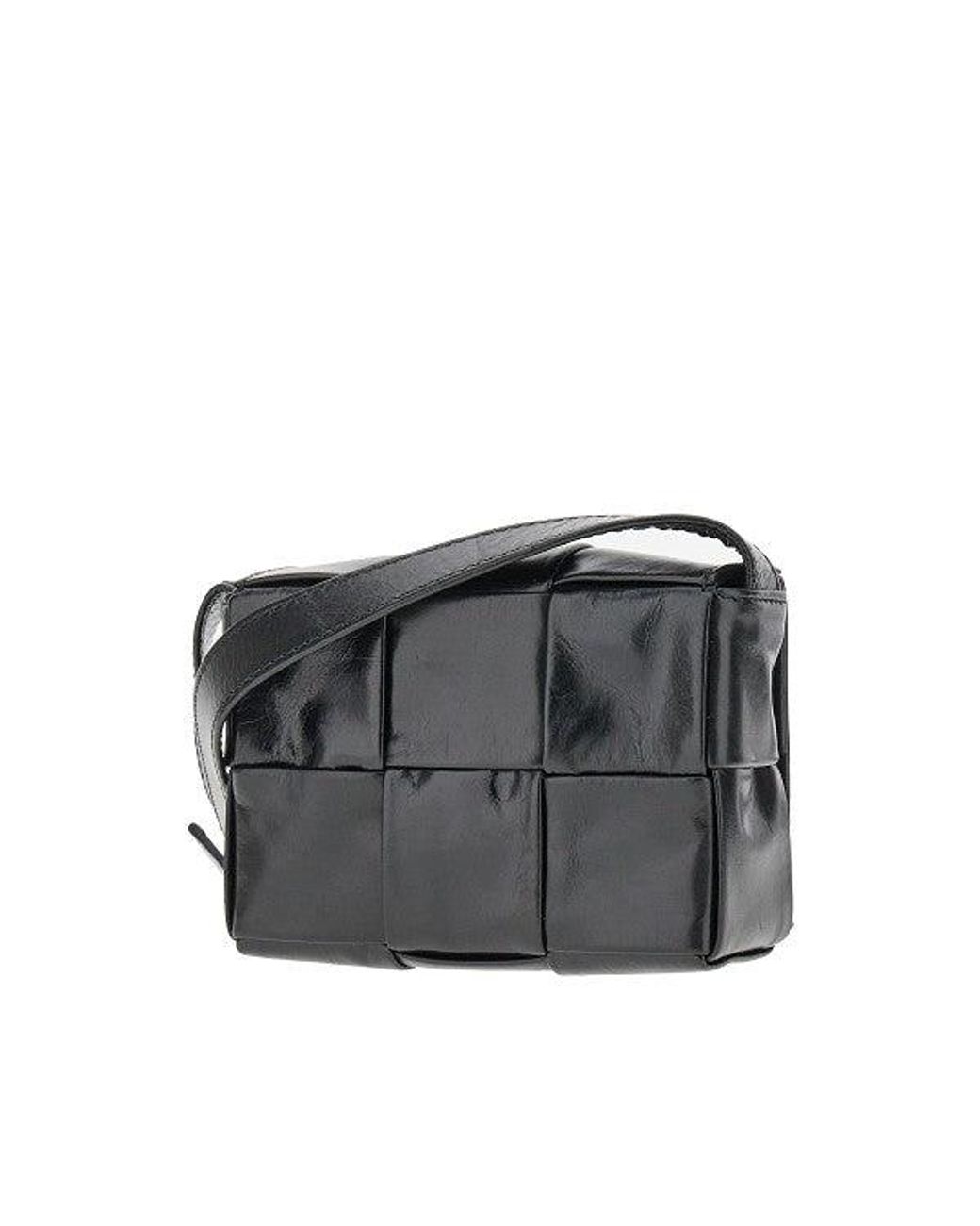 Bottega Veneta Black 'Candy Cassette' Crossbody Mini Bag for men