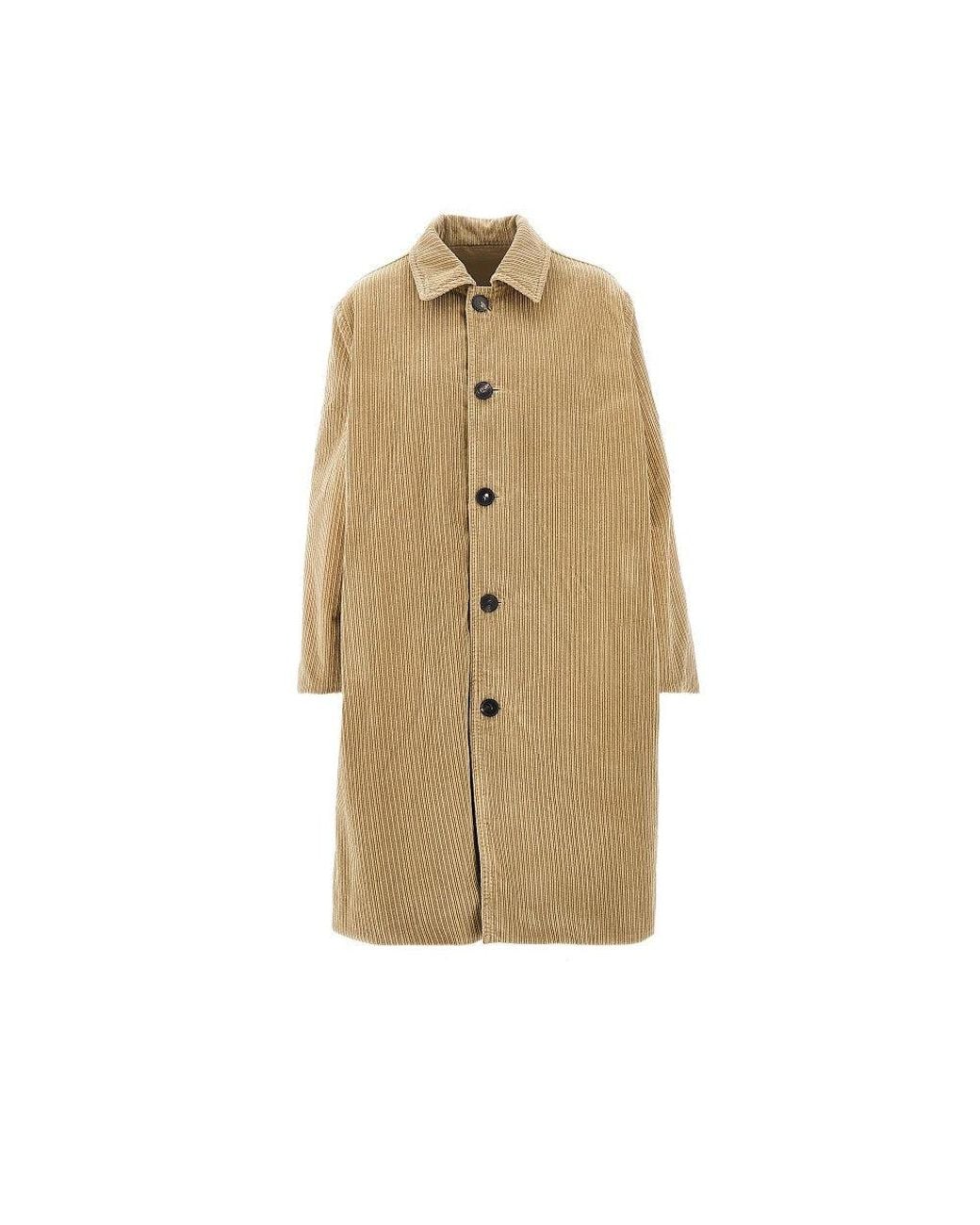 The Row Natural 'Etoli' Reversible Cotton Coat