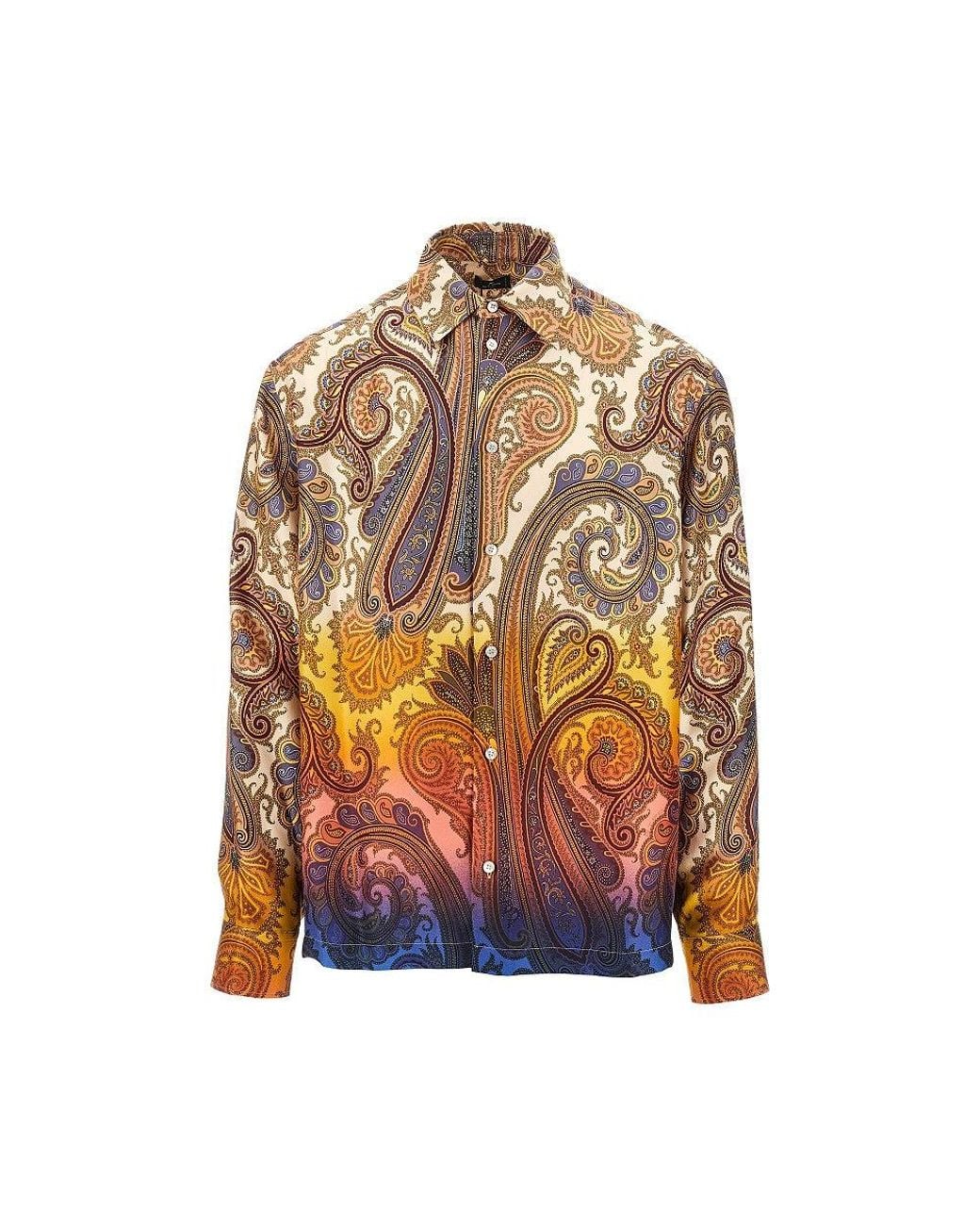Camicia di Etro in Multicolor da Uomo