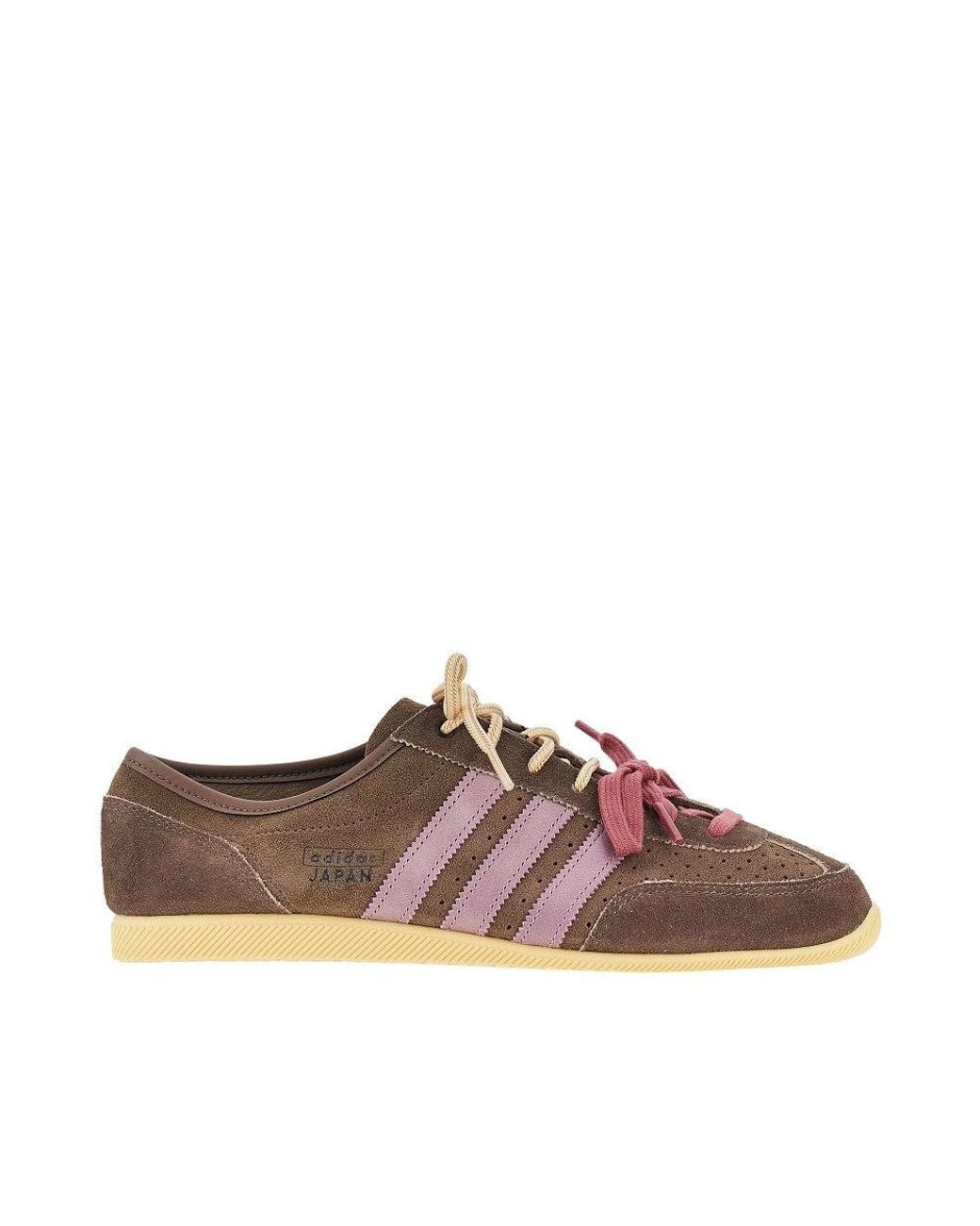 Adidas Originals Brown Japan Decon Suede Leather Sneakers 9 for men