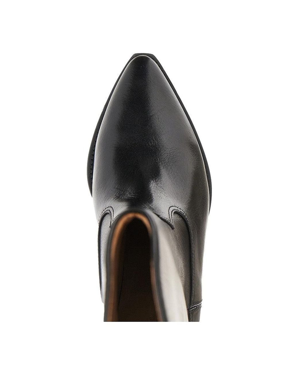 Isabel Marant Black 'Duerto' Leather Boots