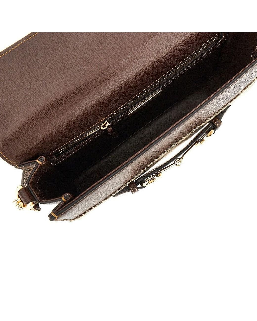 Gucci Metallic Medium 'Horsebit Ristretto' Shoulder Bag