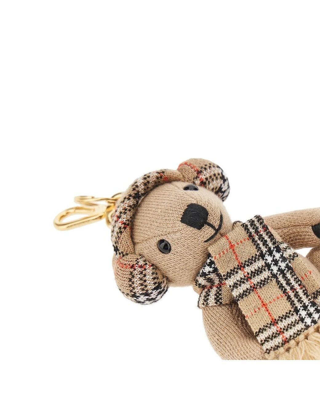 Burberry Metallic Thomas Bear Charm