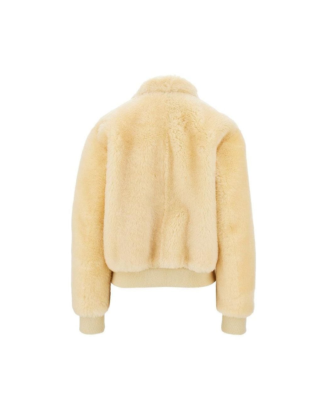 Bottega Veneta Natural Shearling Jacket