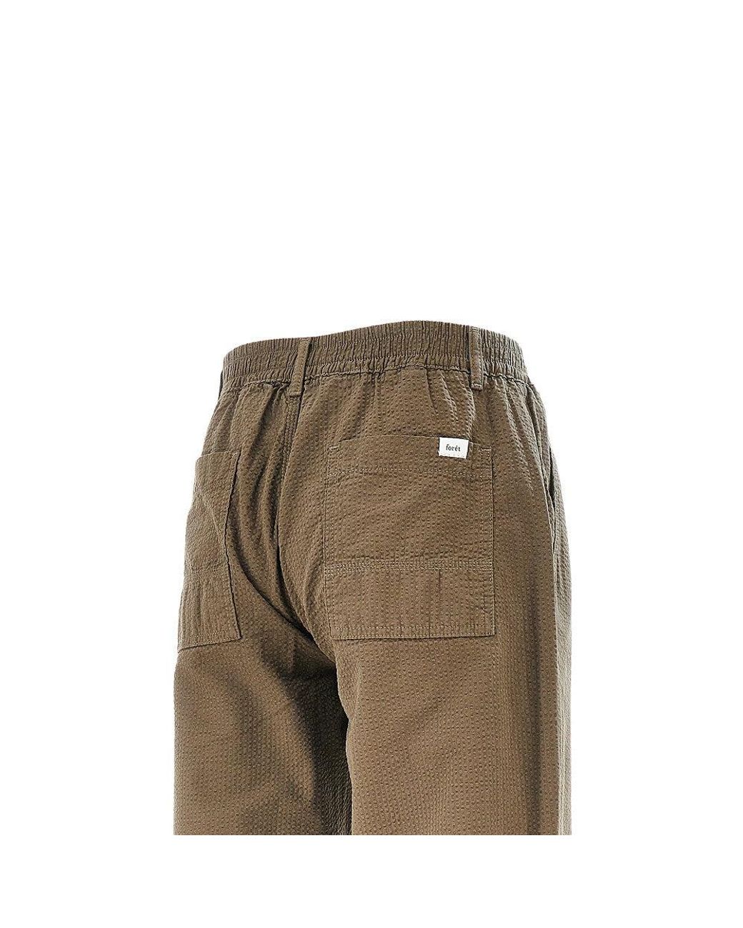 Pantalone 'Calm' di Forét in Natural da Uomo
