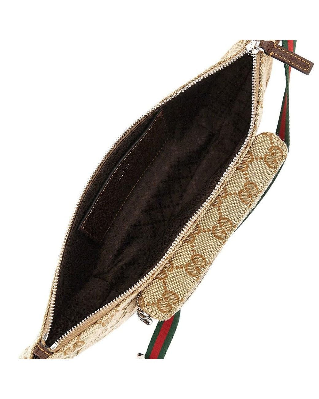 Gucci Natural Gg Canvas 'Flatpack' Beltbag for men