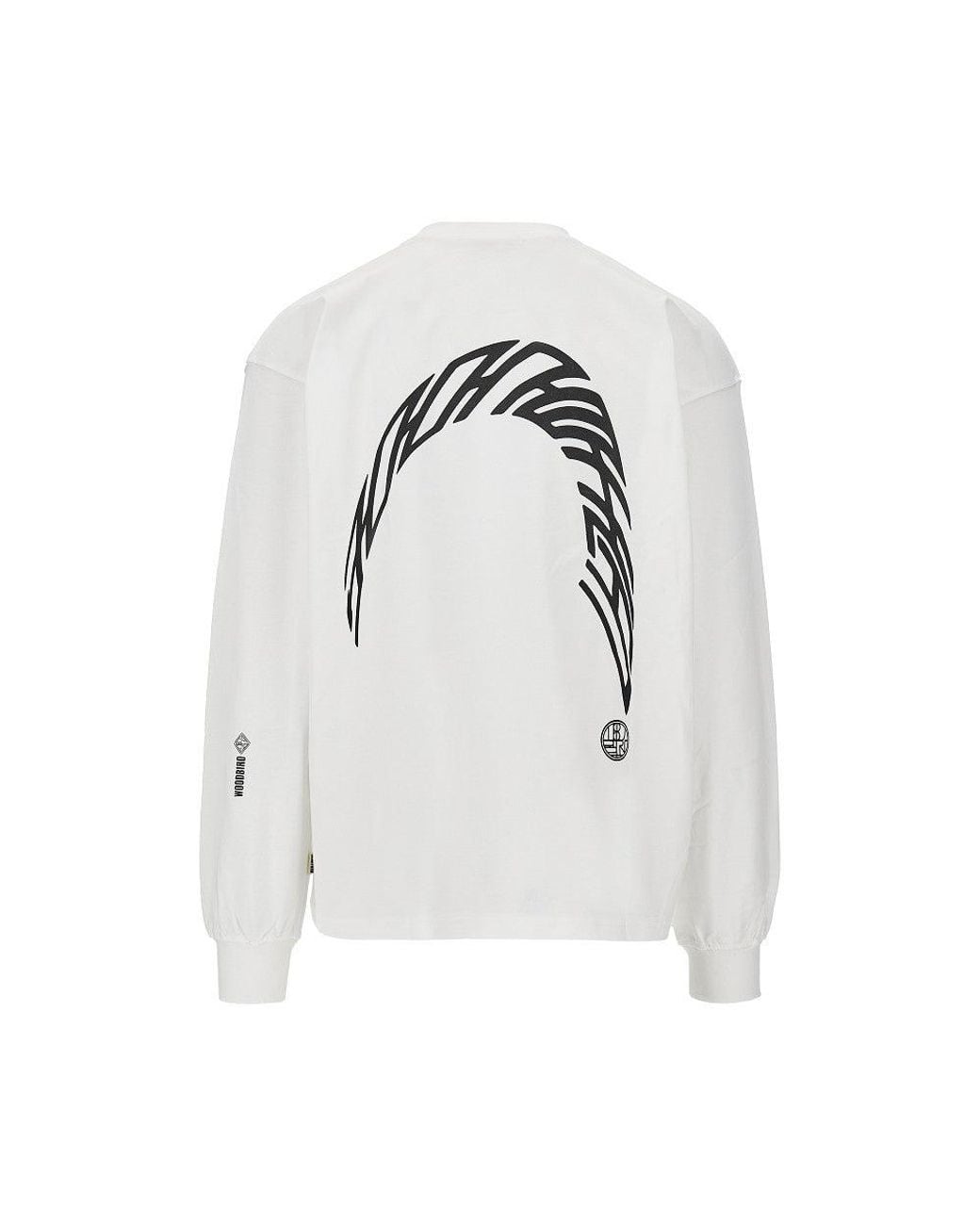 Woodbird White 'Wbbeam' Long-Sleeved T-Shirt for men
