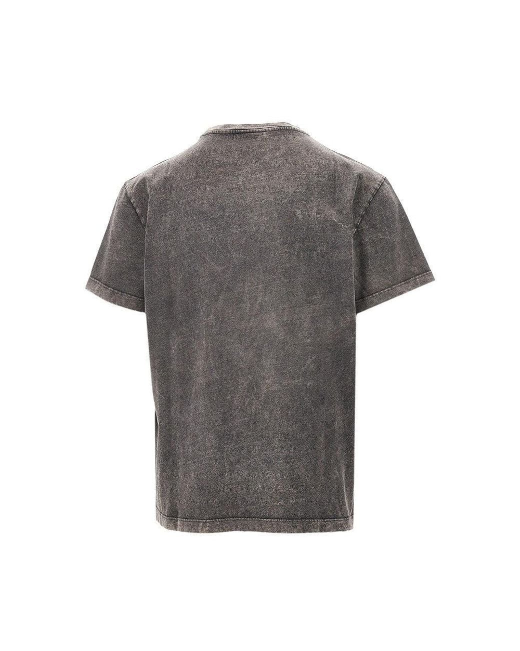 Mauna Kea Gray 'Slalom On The Volcano' T-Shirt for men