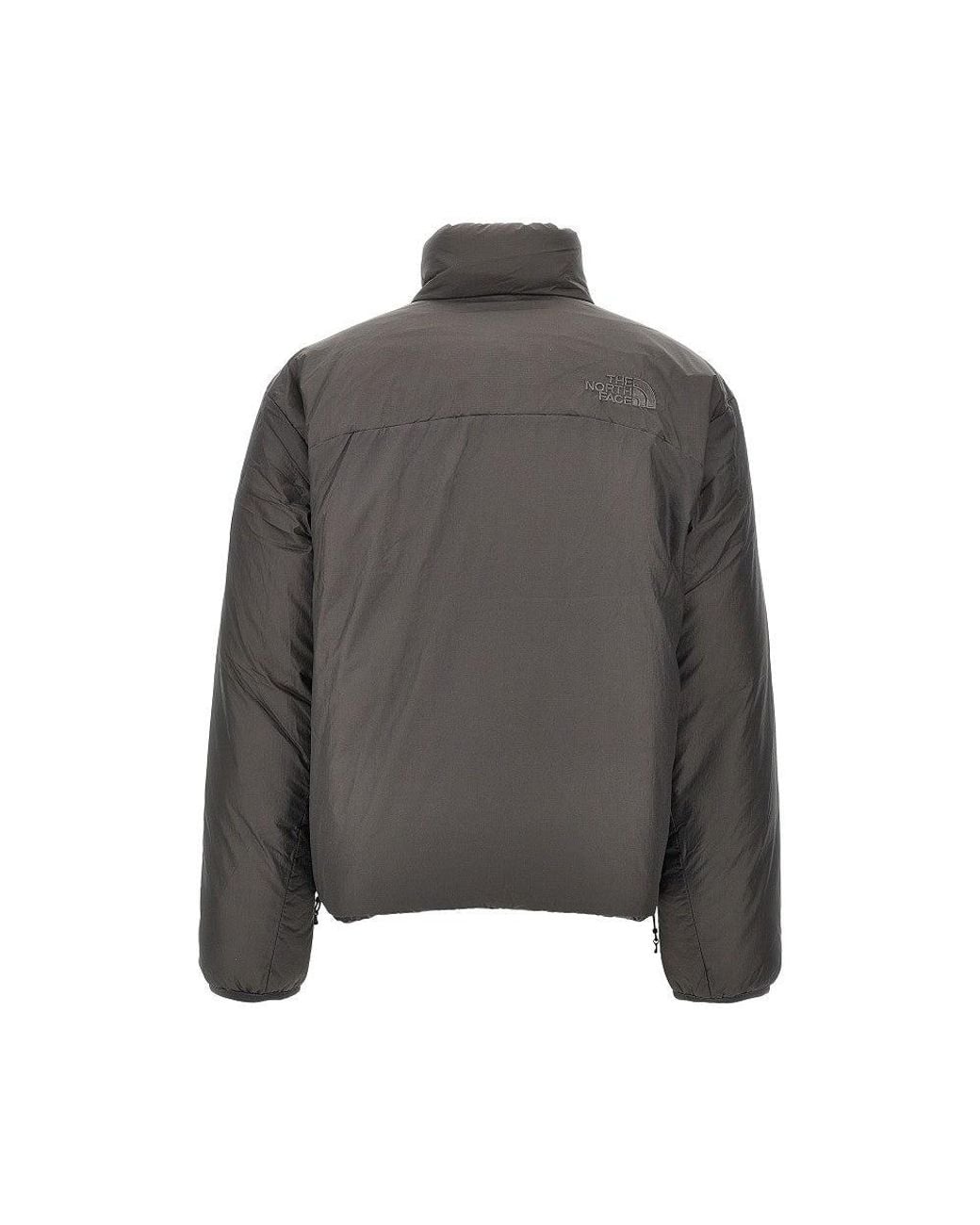 The North Face Gray 'Pertex Nuptse' Reversible Down Jacket for men