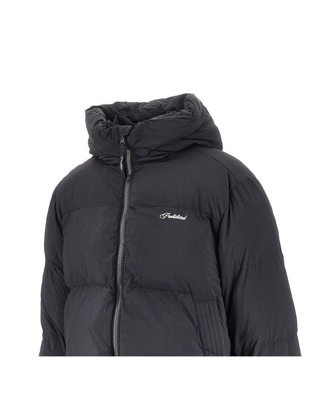 Prohibited Black 'Arctic' Puffer Jacket for men