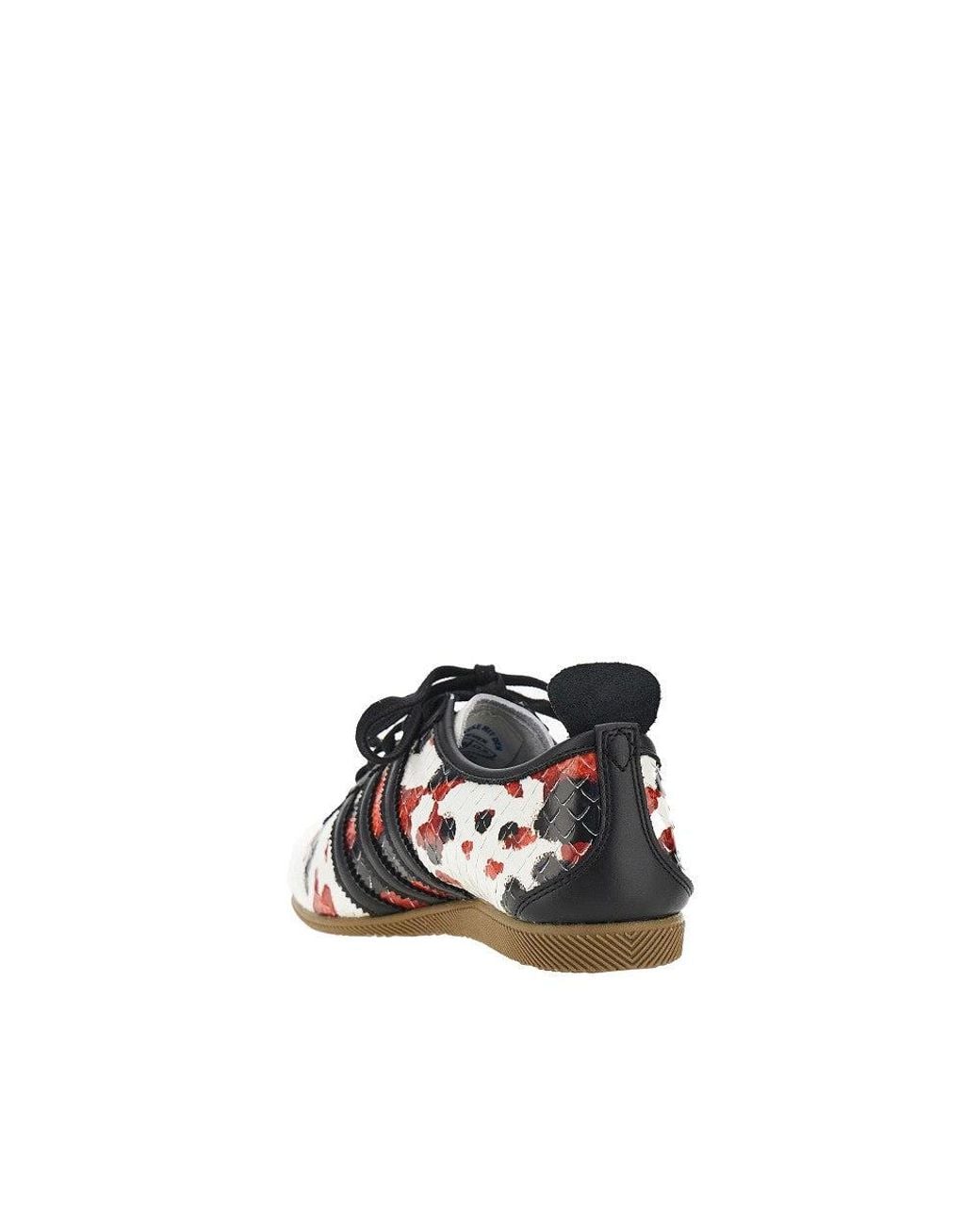 Adidas Originals Black Printed Leather 'Japan' Sneakers 9 for men