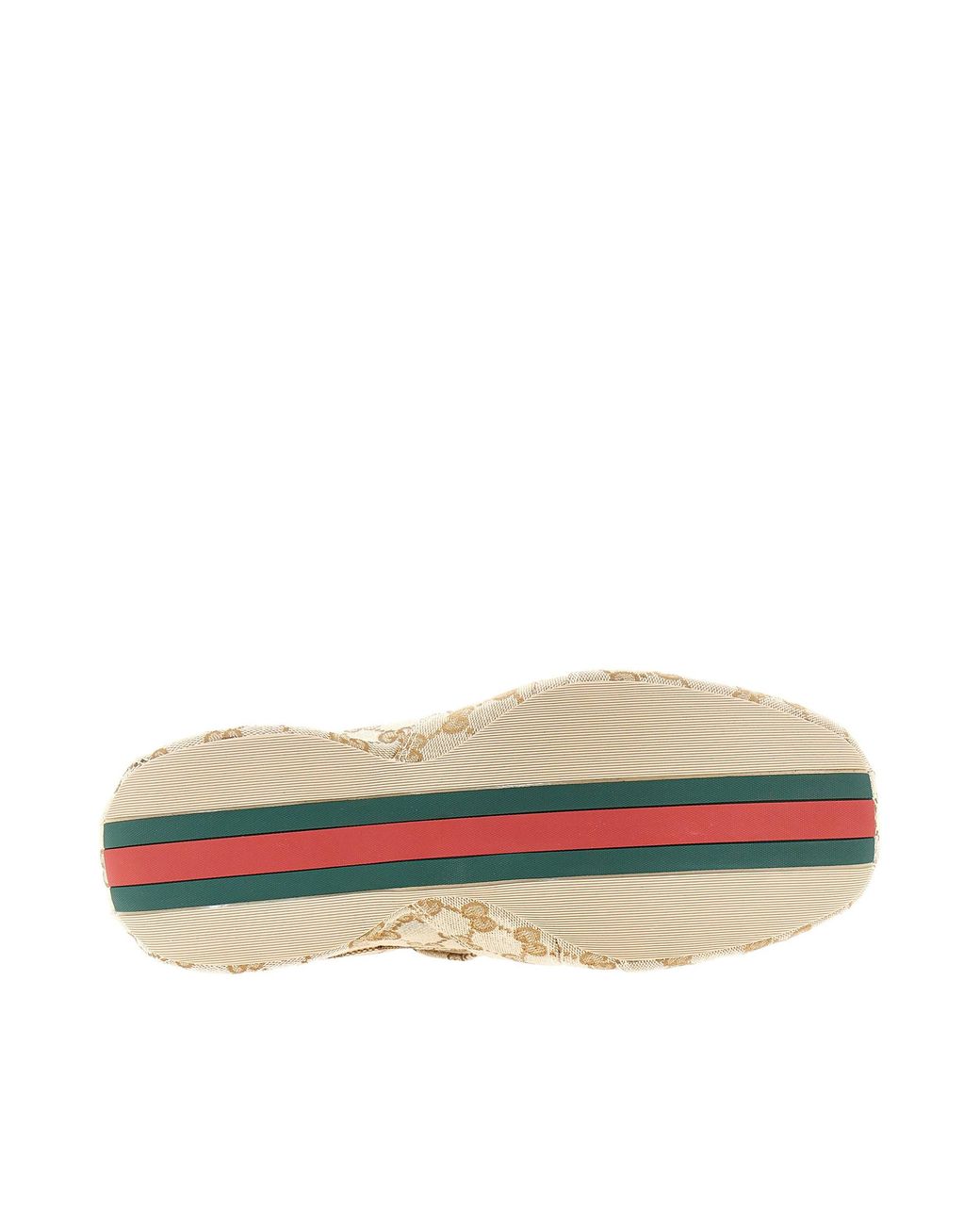 Gucci Natural 'Drip' Gg Canvas Sneakers for men
