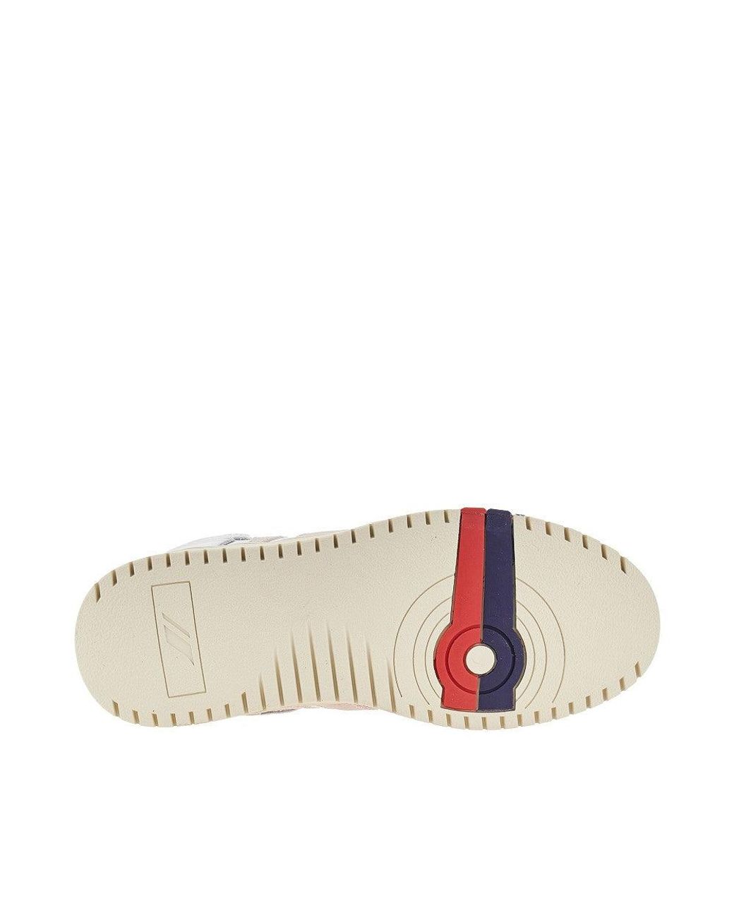 Pro Keds White 'Sky' Leather Sneakers
