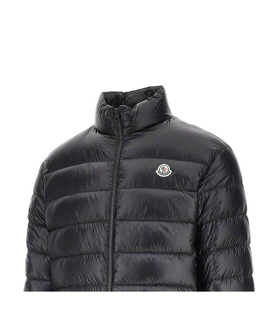 Moncler Black 'Sergesta' Packable Down Jacket for men