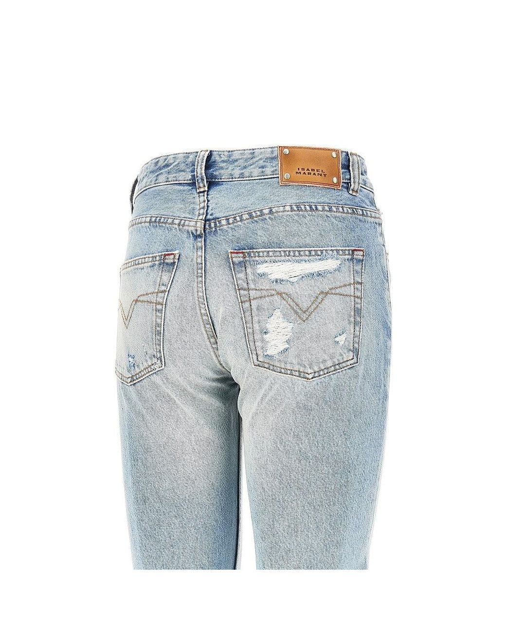 Isabel Marant Blue 'Daya Regular' Jeans
