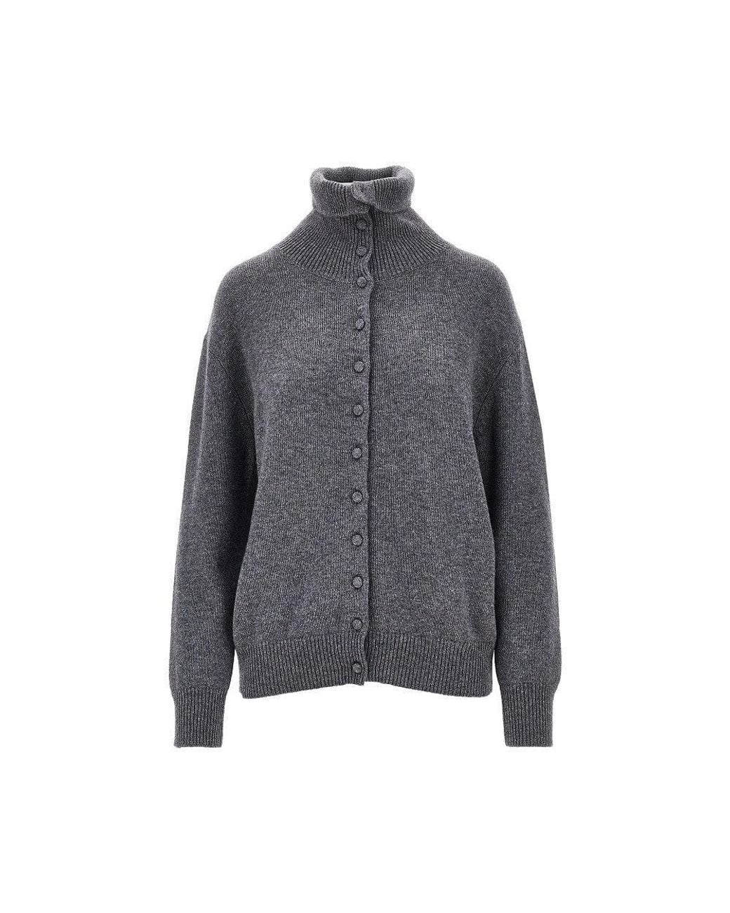 Lisa Yang Gray 'Denie' Cashmere Cardigan
