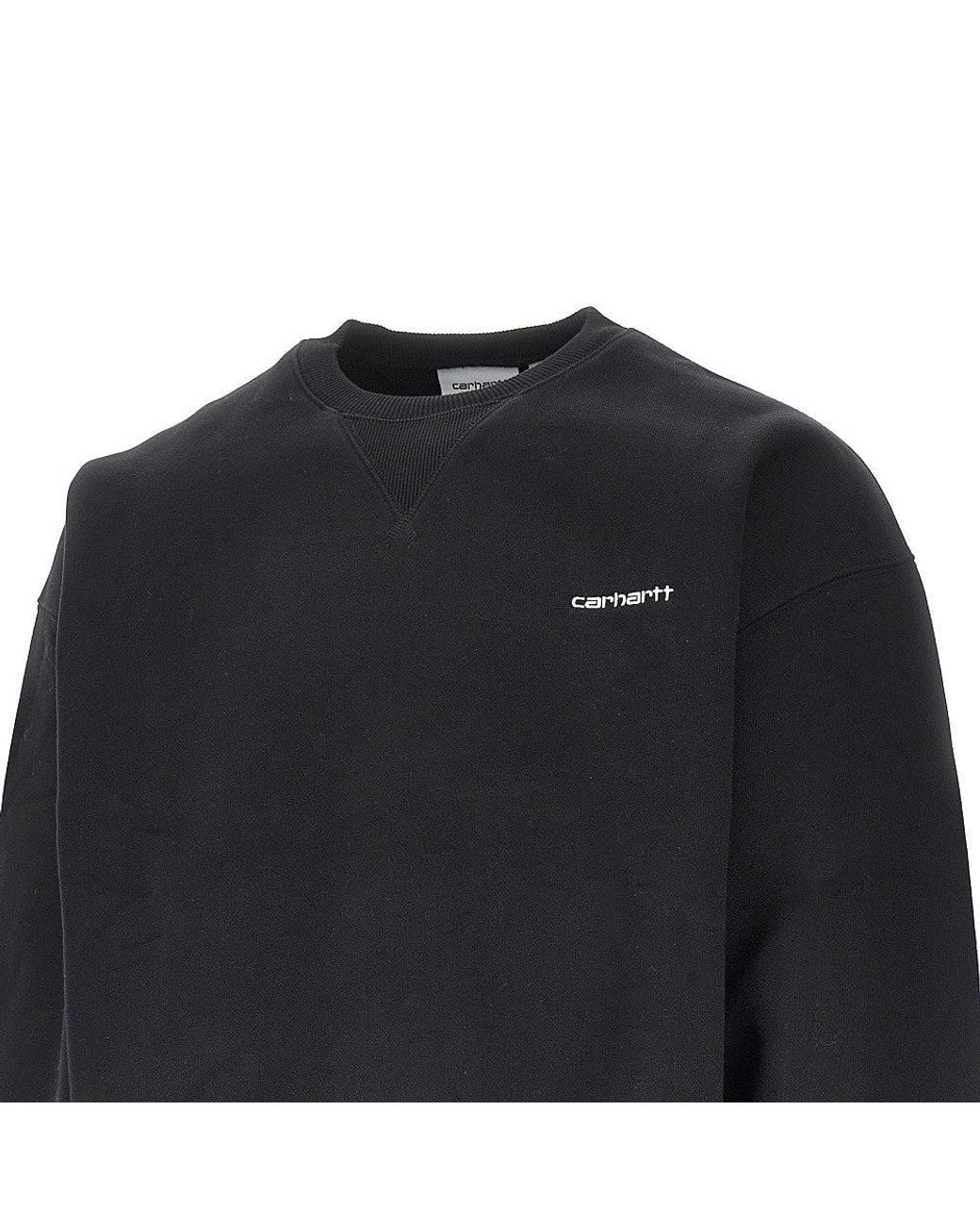 Carhartt Black Felpa Girocollo 'Ebbert' for men