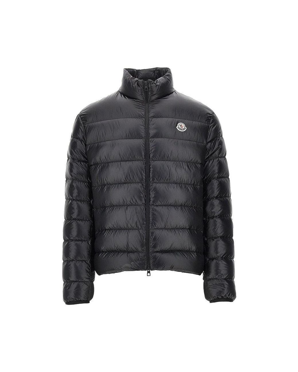 Moncler Black 'Sergesta' Packable Down Jacket for men