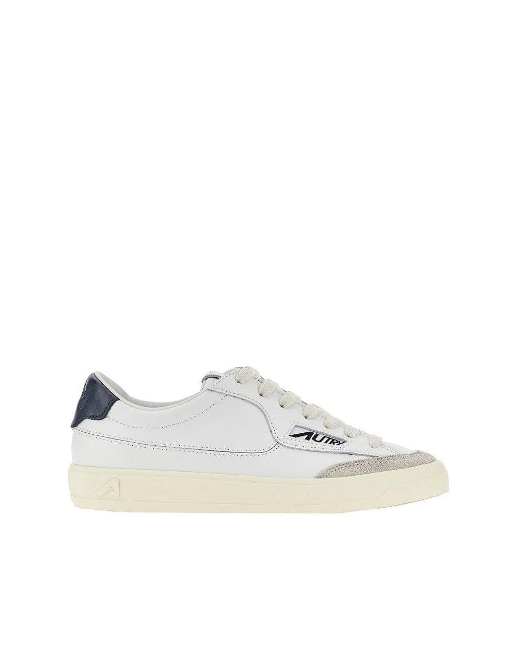 Autry White Windscape Low Leather Sneakers