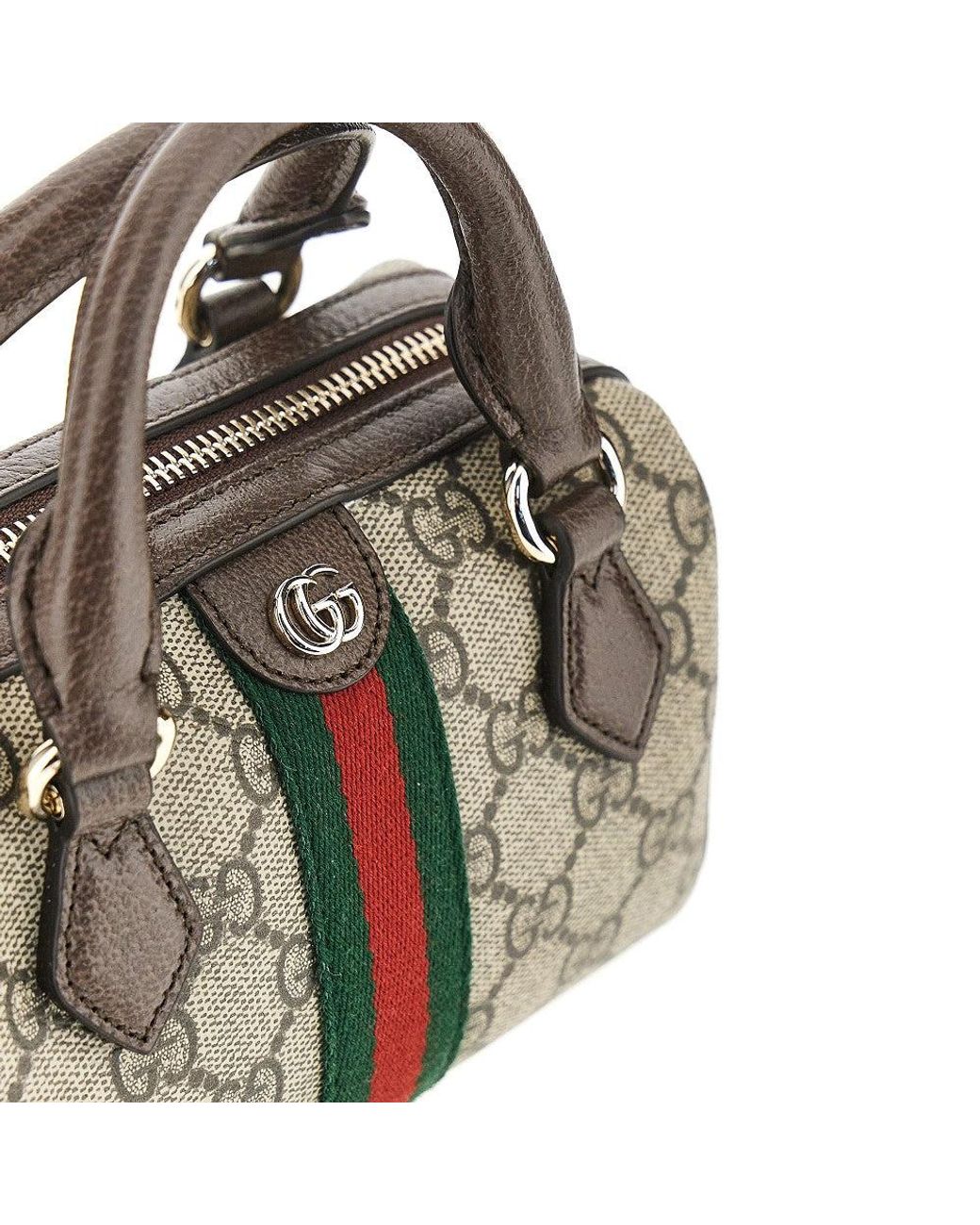 Gucci Multicolor 'Ophidia' Mini Carry-All Bag
