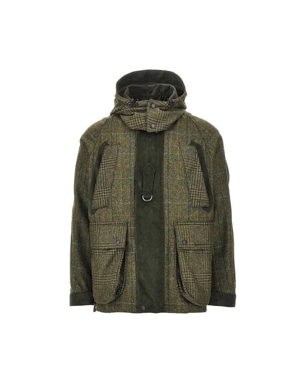 Barbour X Norbit Green Wool Jacket for men
