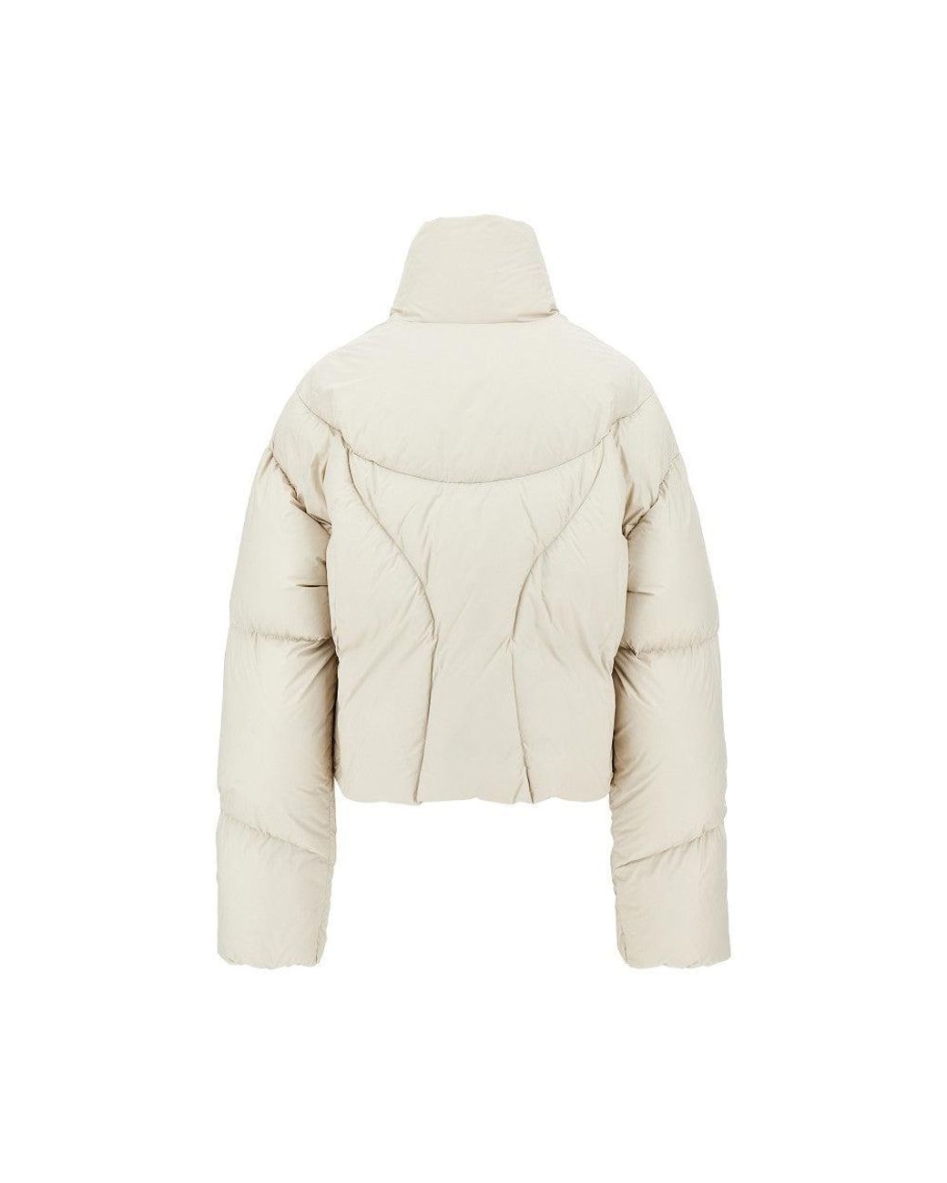 Bacon White W Echo Loop Fcs Cropped Down Jacket