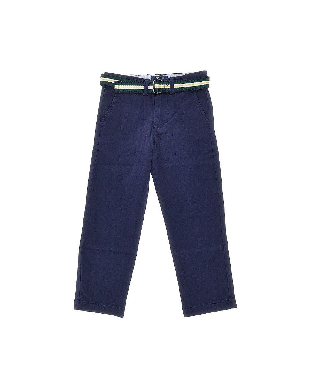 Ralph Lauren Blue Flex Abrasion Twill Pants for men