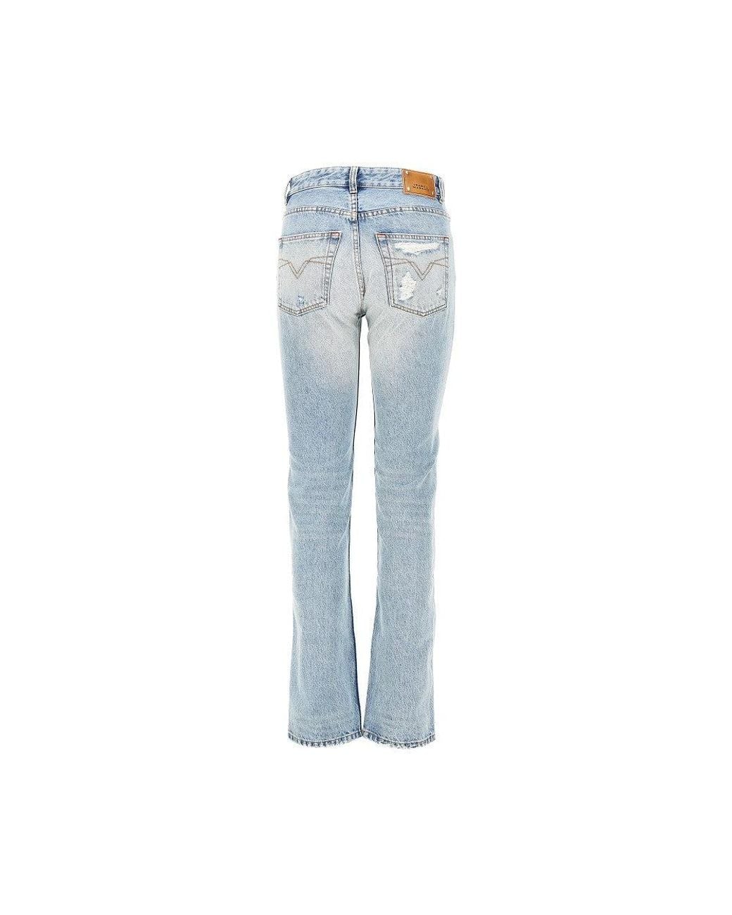 Isabel Marant Blue 'Daya Regular' Jeans