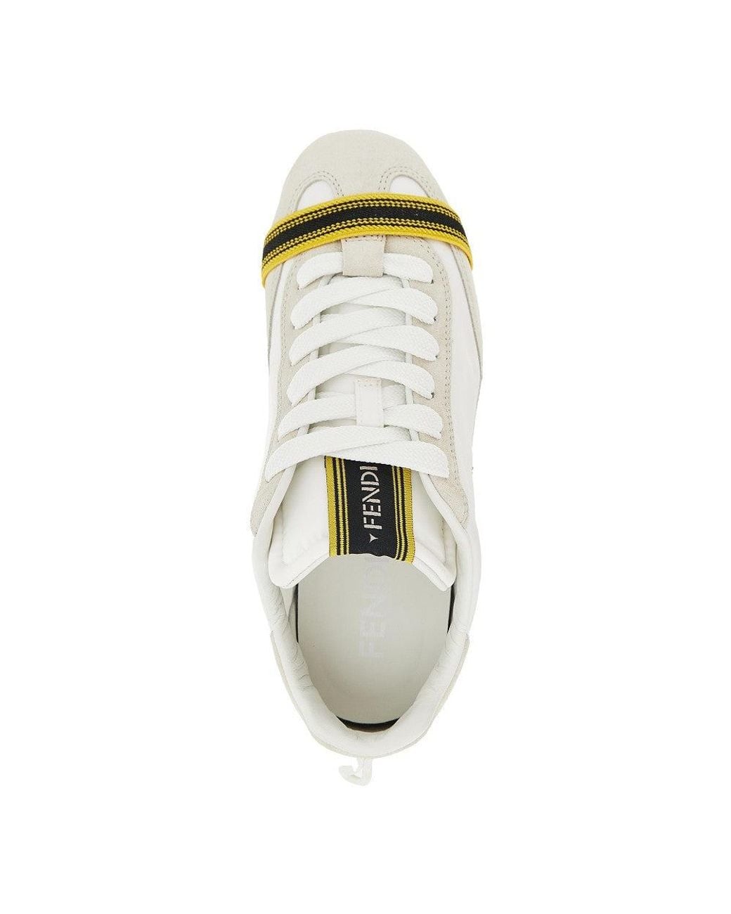 Fendi White Wrap' Sneakers