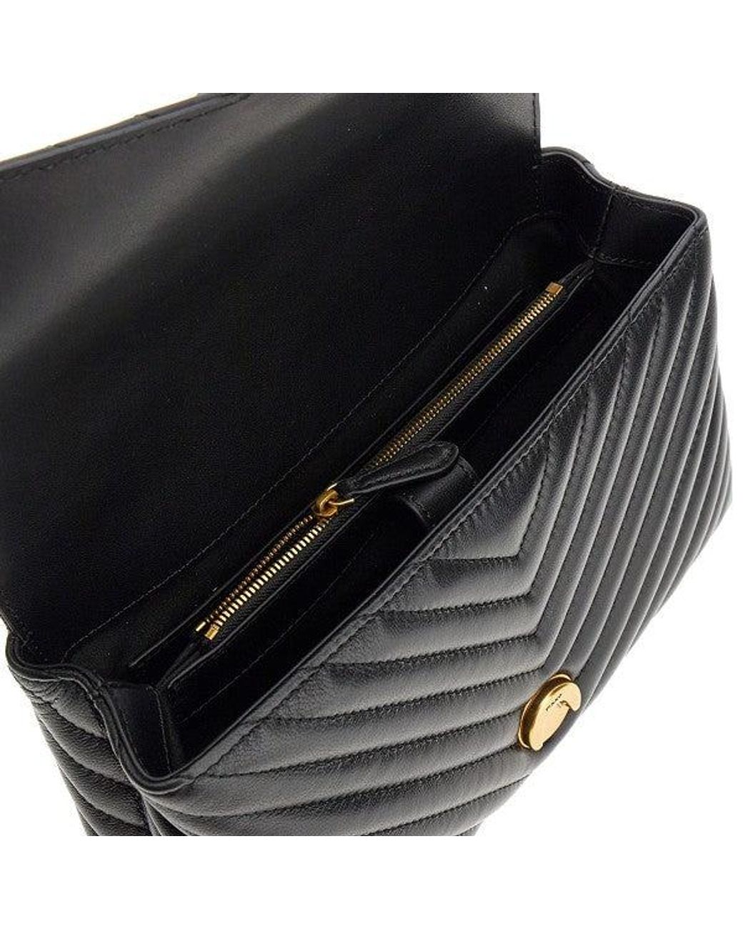Pinko Black Classic Love Lady Puff Bag