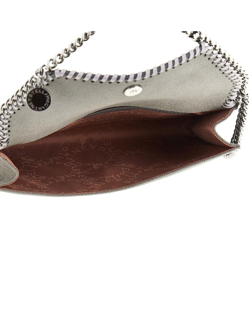 Stella McCartney Gray Mini 'Falabella' Crossbody Bag