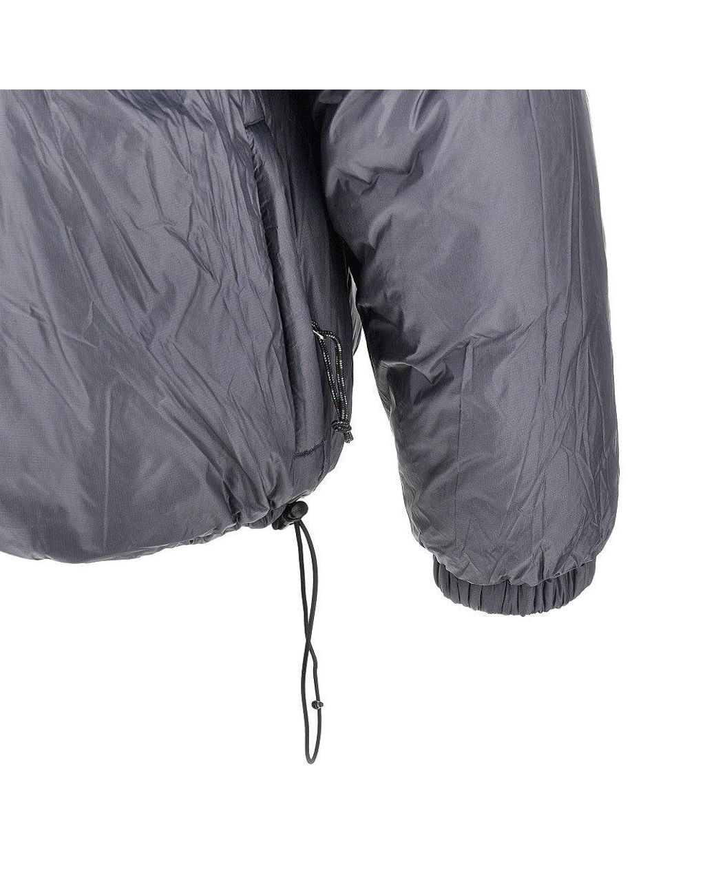 Thisisneverthat Gray Pertex Reversible Down Jacket for men