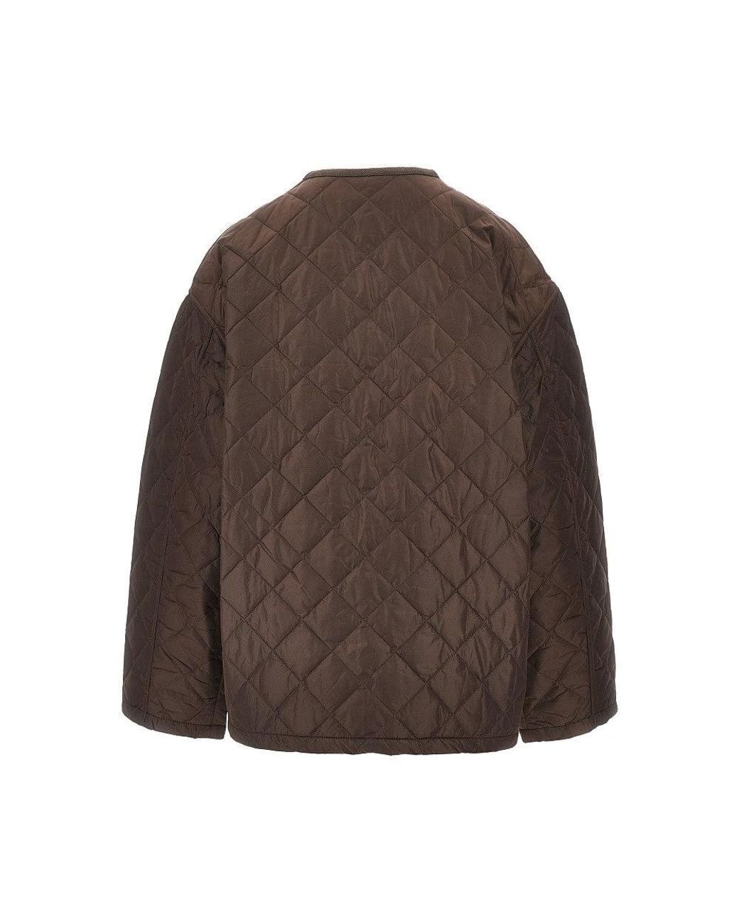 Prada Brown Quilted Re-Nylon Jacket