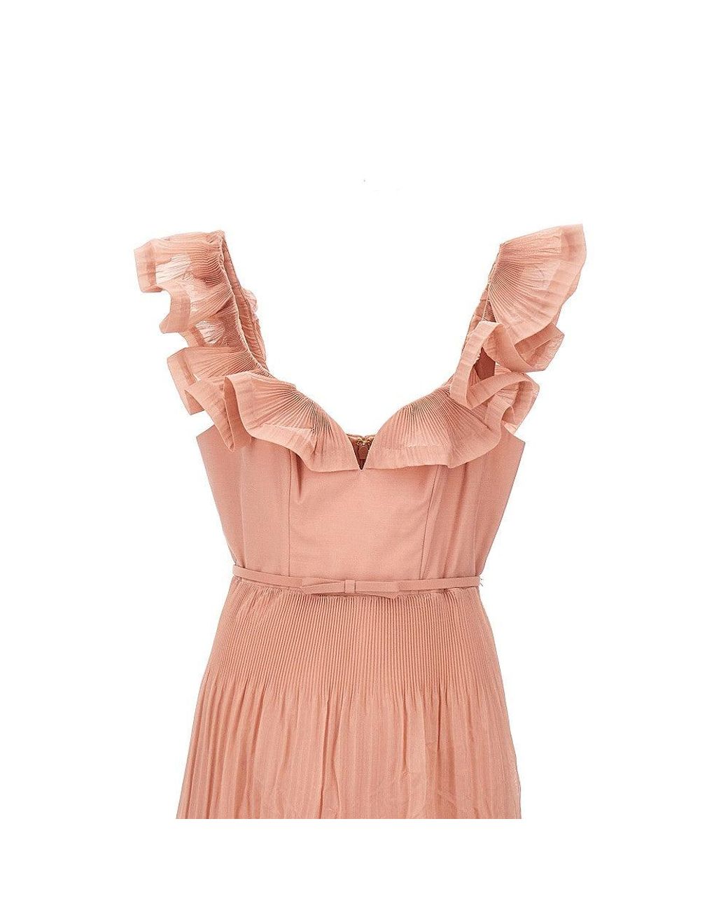 【Zimmermann】Ruffled pleated midi dress Zimmermann Ruffled pleated midi dress Zimmermann