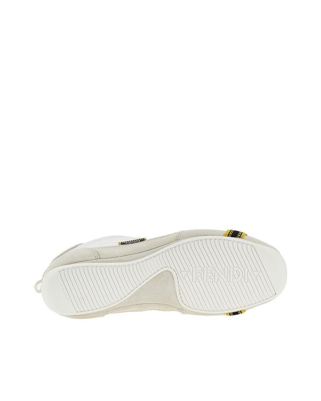 Fendi White Wrap' Sneakers