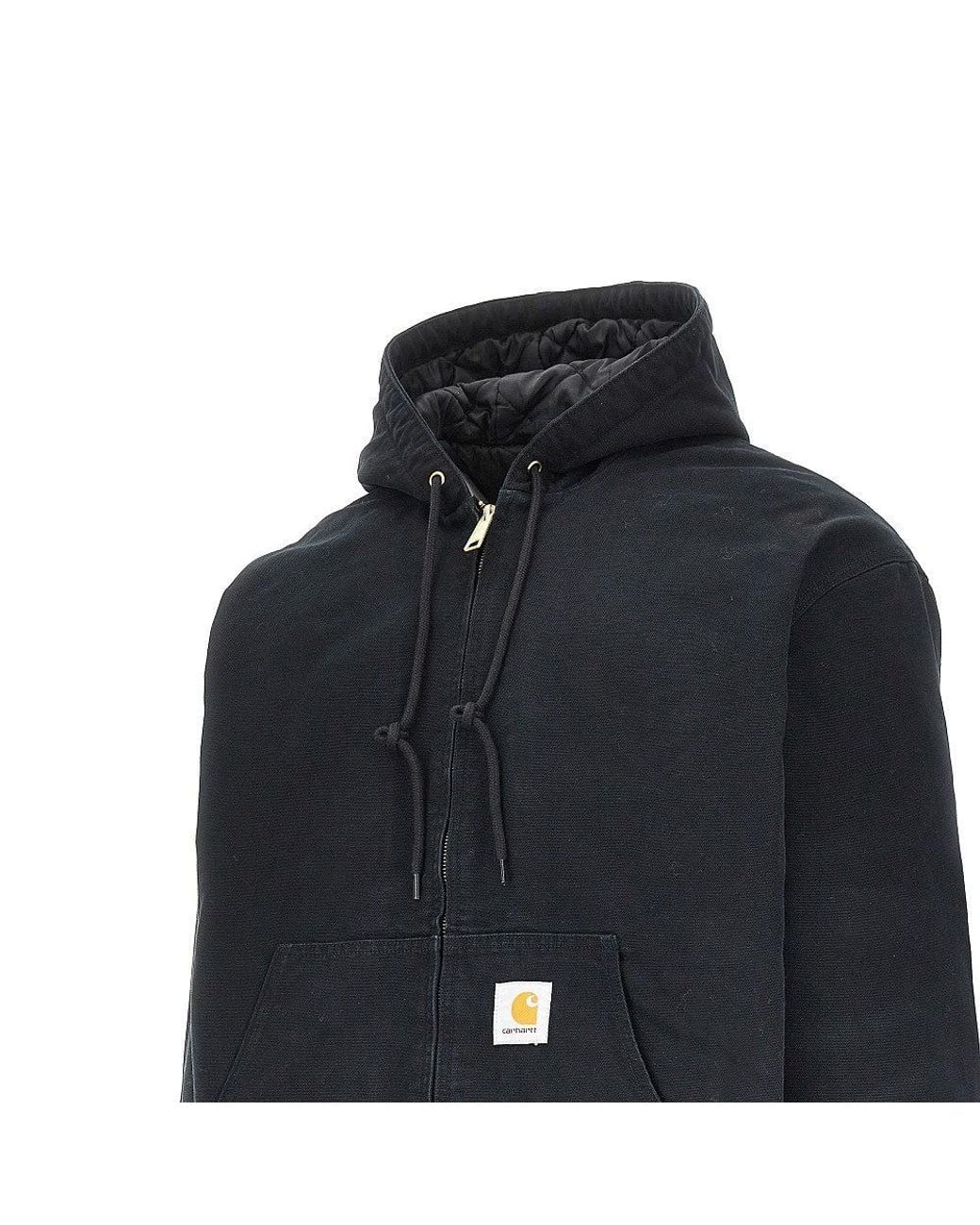 Carhartt Blue Padded Canvas Og Active Jacket for men