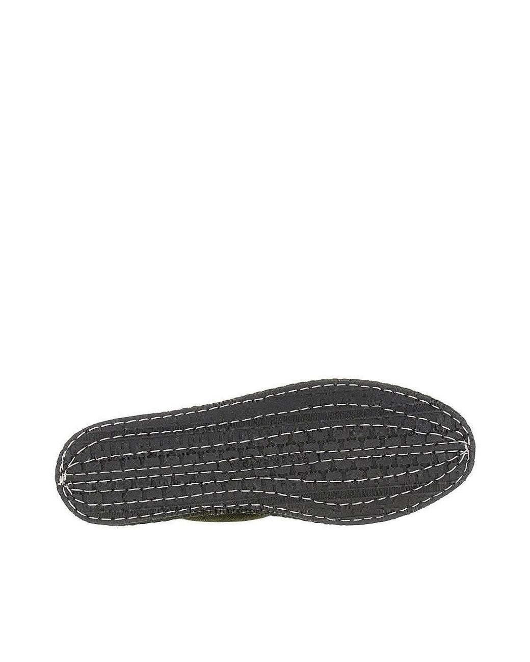 Vibi Venezia Green Velvet Slippers