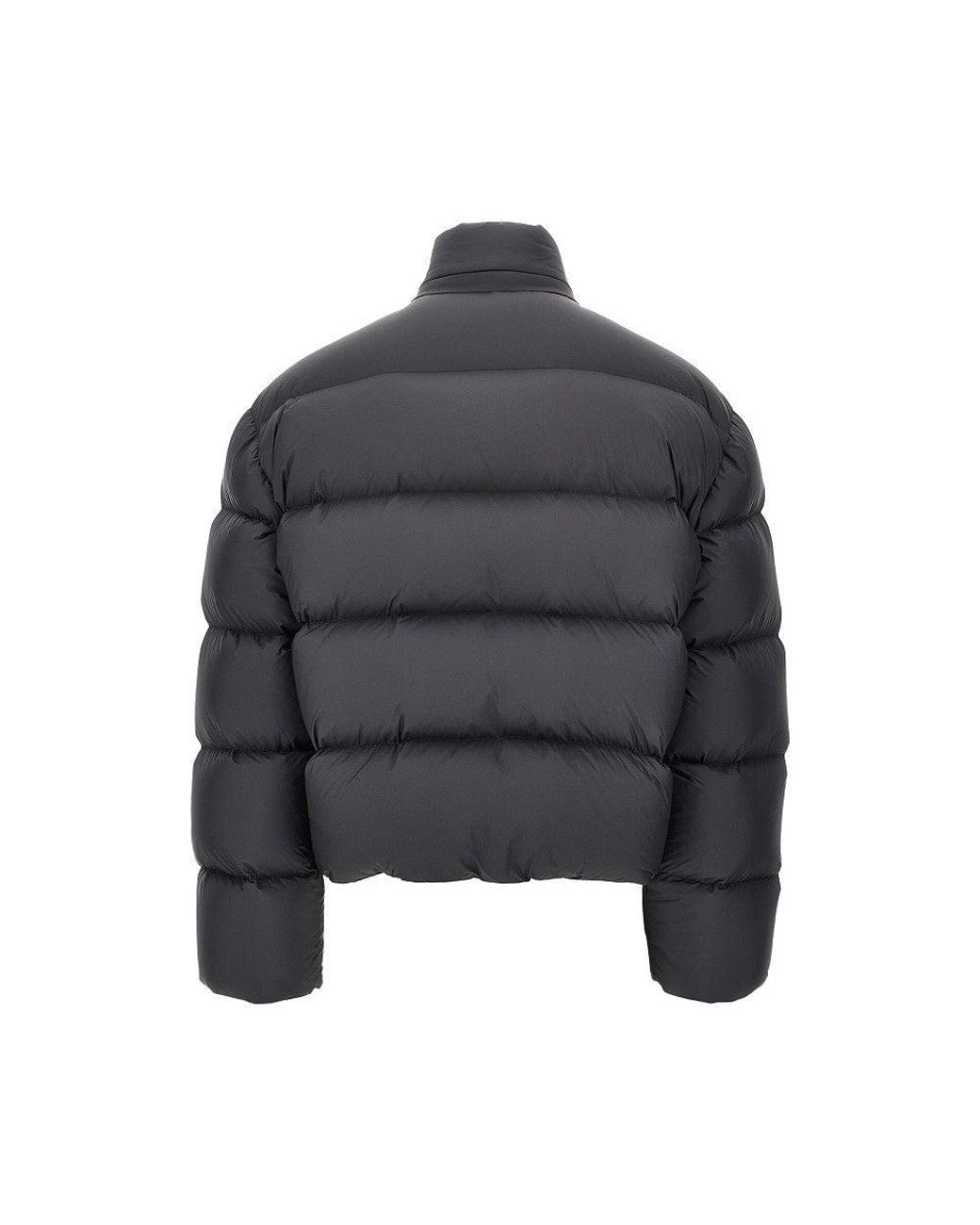 Gucci Gray Crest Embroidery Down Jacket for men