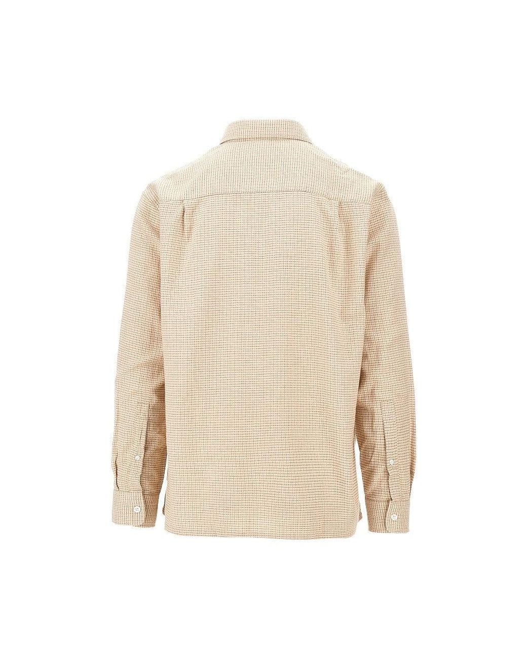 sunflower Natural Flannel Pocket Shirt for men