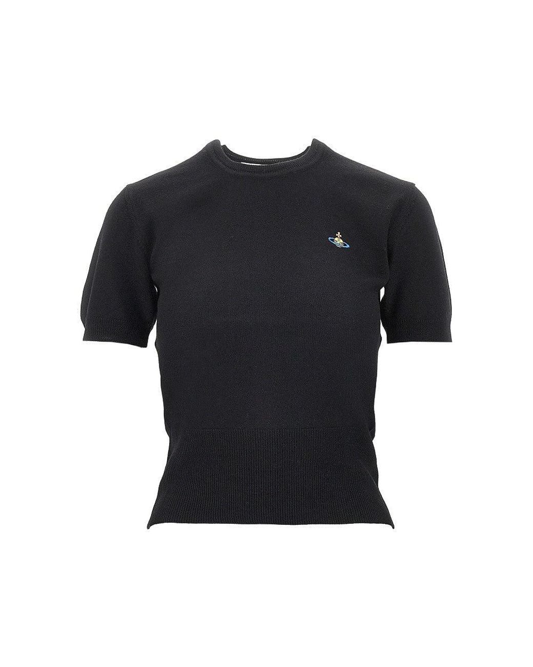 Vivienne Westwood Black 'Bea' Knitted T-Shirt