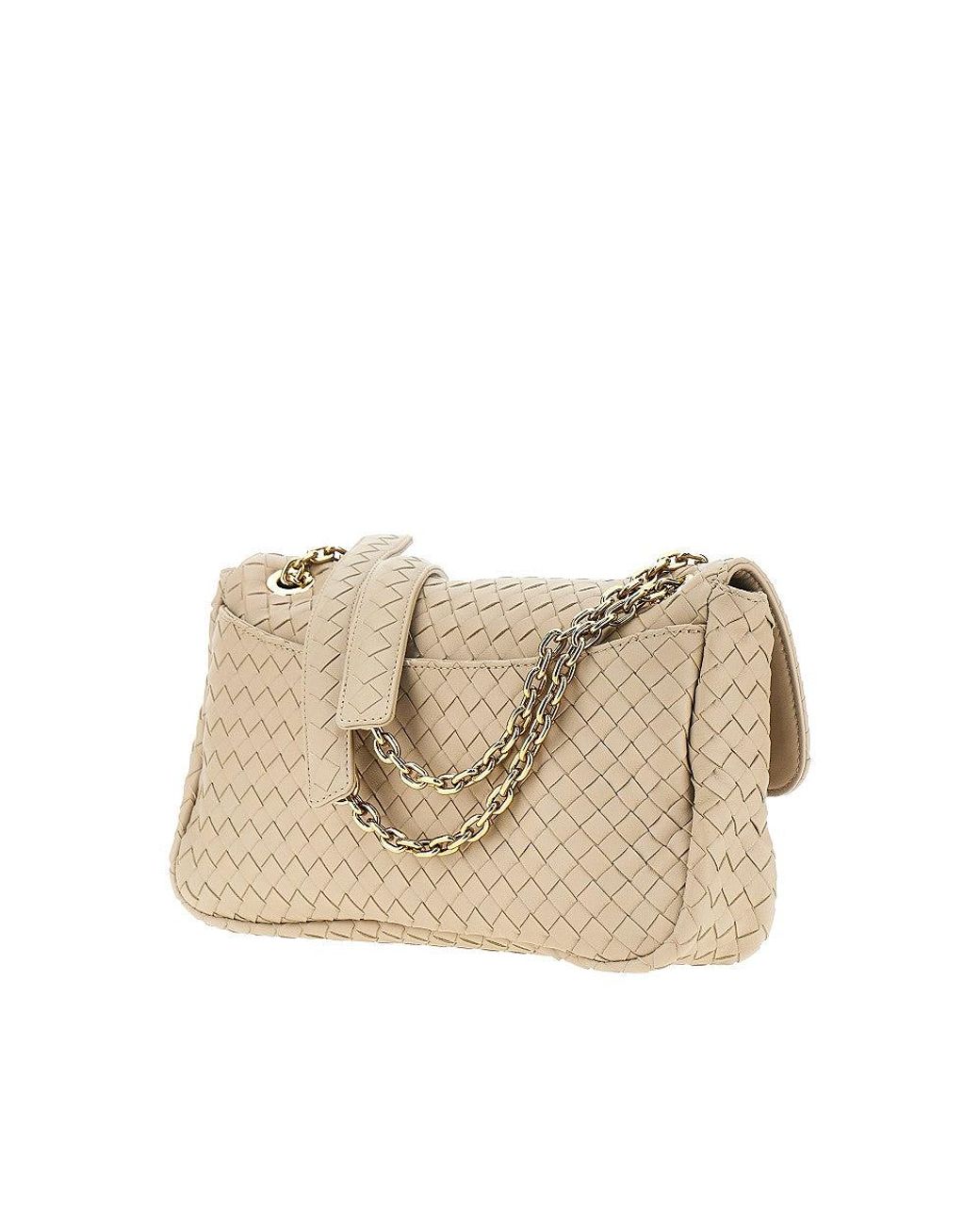 Bottega Veneta Natural Intrecciato Nappa Leather 'Madison' Bag