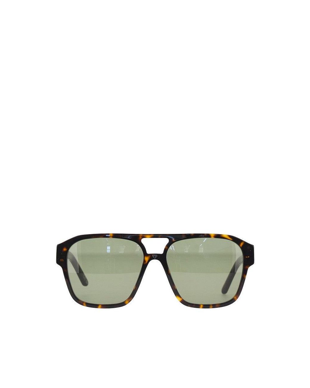 Facehide Green Face. Hide 'Doppioponte' Sunglasses for men