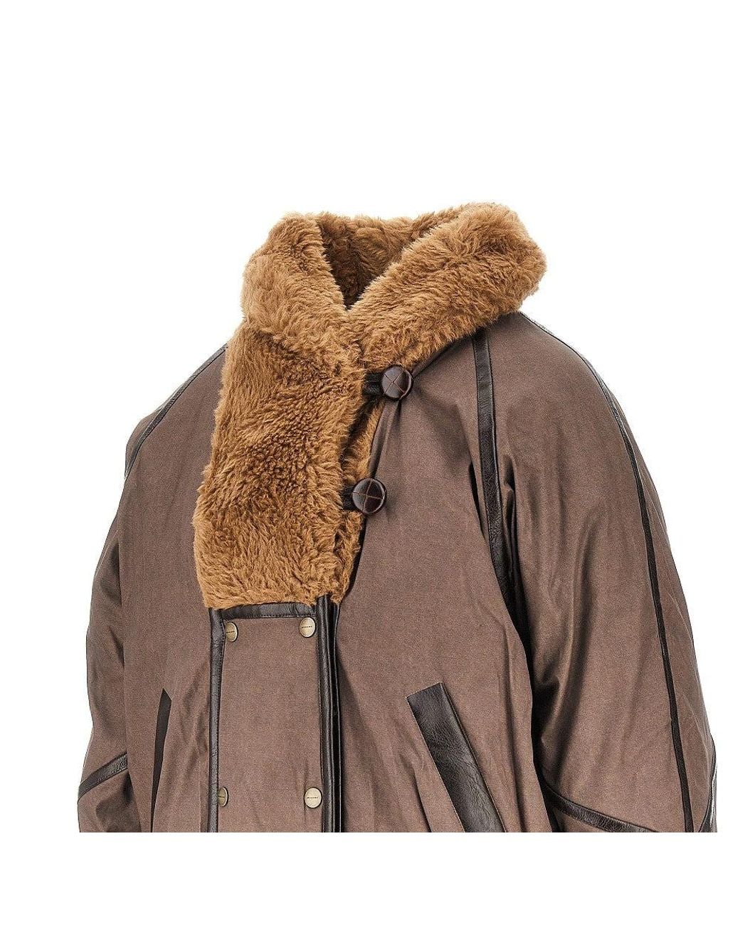 Isabel Marant Brown 'Olinka' Coated Cotton Jacket