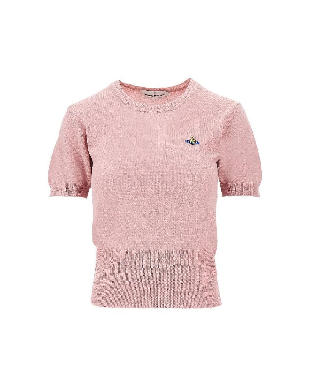 Vivienne Westwood Pink 'Bea' Knitted T-Shirt
