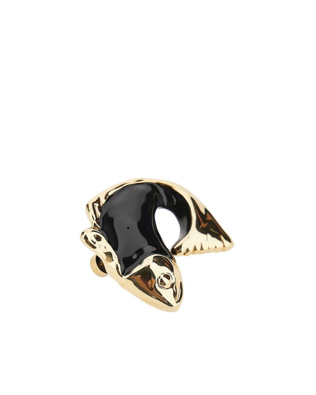 Jacquemus Black 'Poisson' Earrings