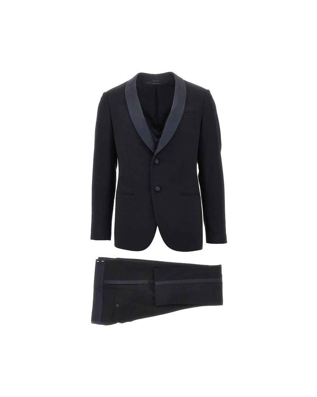 Giorgio Armani Black 'Soho' Tailored Suit for men