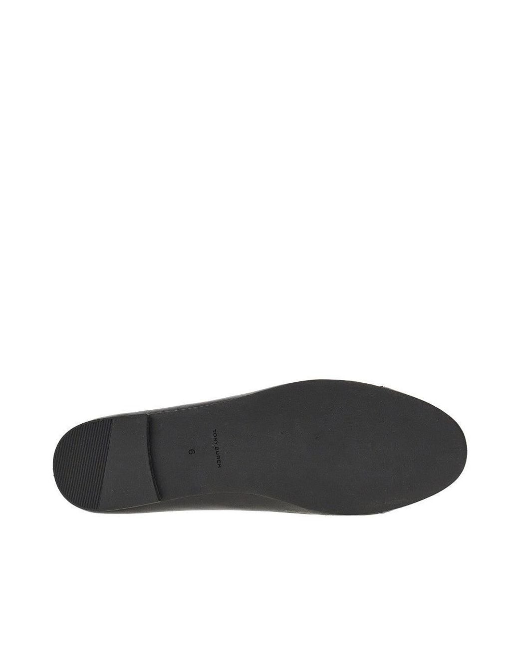 Tory Burch Blue 'Charlie' Nappa Leather Ballerinas