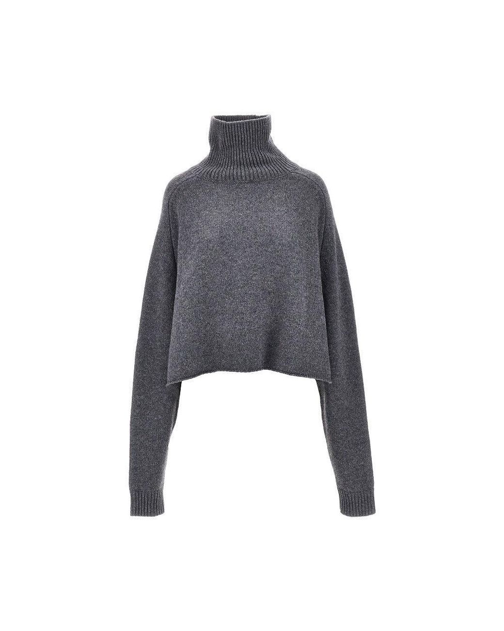 Lisa Yang Gray 'Cathie' Cashmere Knitted Sweater