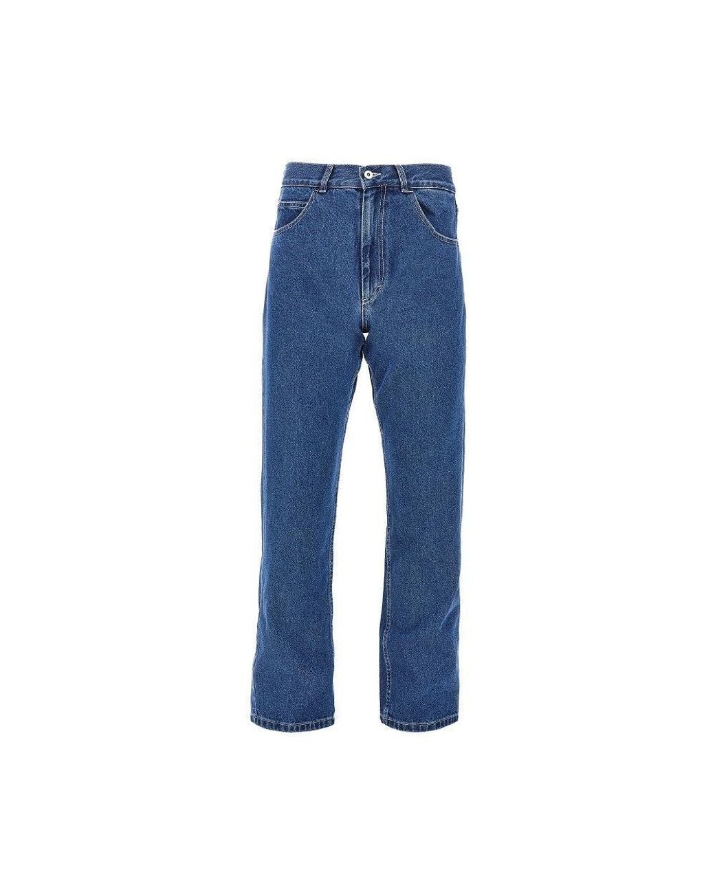POLAR SKATE Blue '89' Slim Fit Jeans for men